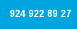 924 922 89 27 924 922 89 27